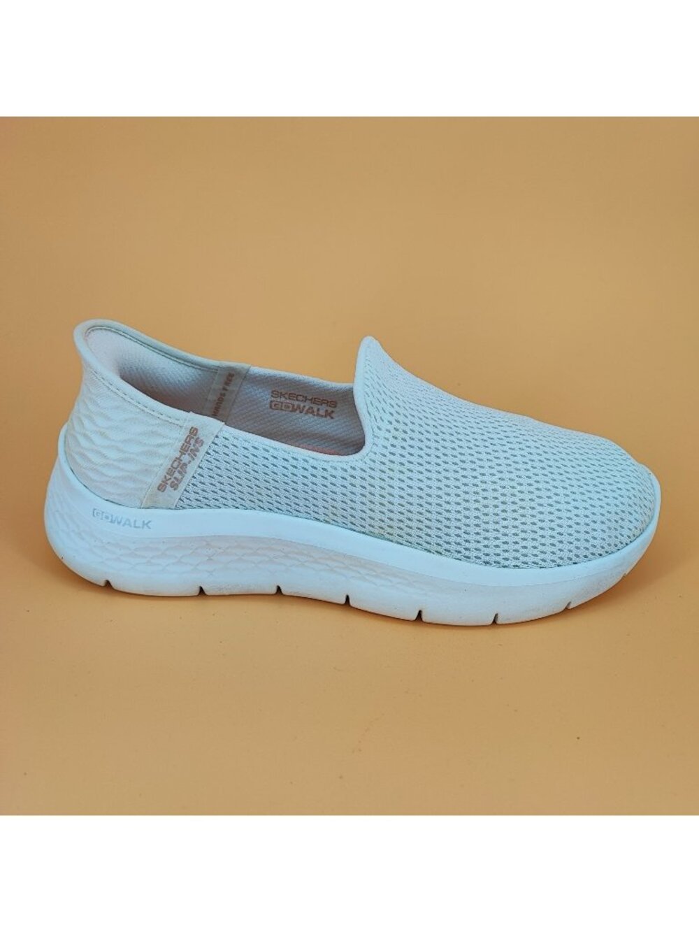 Skechers GO WALK Flex - Relish Women’s Size 7.5 Shoes Mesh White 124963W
